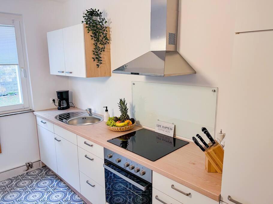 Ferienwohnung 4 Personen *Parkplatz, Wlan, Waschmaschine* Бад-Шандау Экстерьер фото